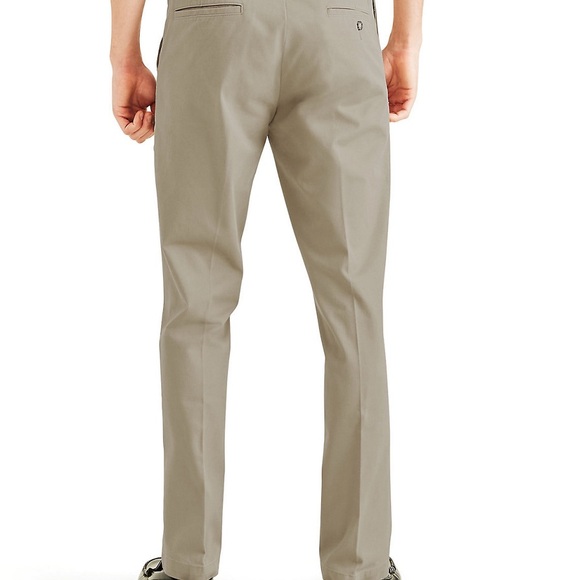 NWT men’s Dockers workday slim fit smart 360 flex khaki pants SZ 34x34 - Picture 2 of 8